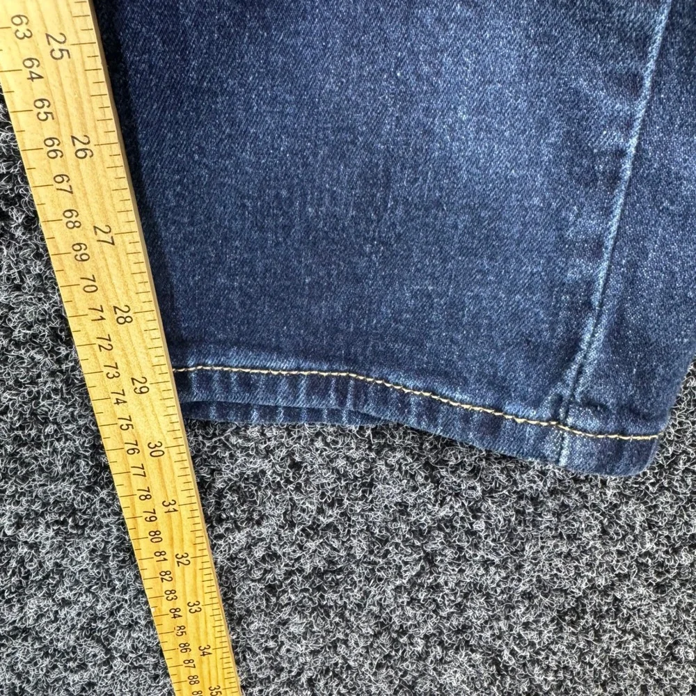 Levis 505 Regular Fit Straight Leg Jeans‎ Dark Wash Blue Mens 34x32 00505-2122